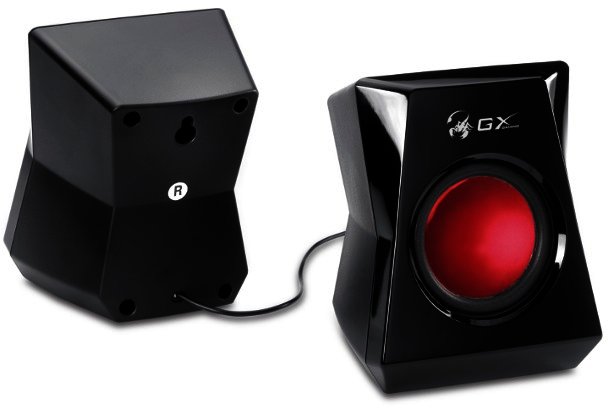 Gx gaming cheap speakers setup